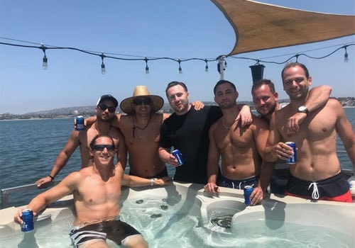 Party on a Pontoon Boat With Hot Girls in the Jacuzzi