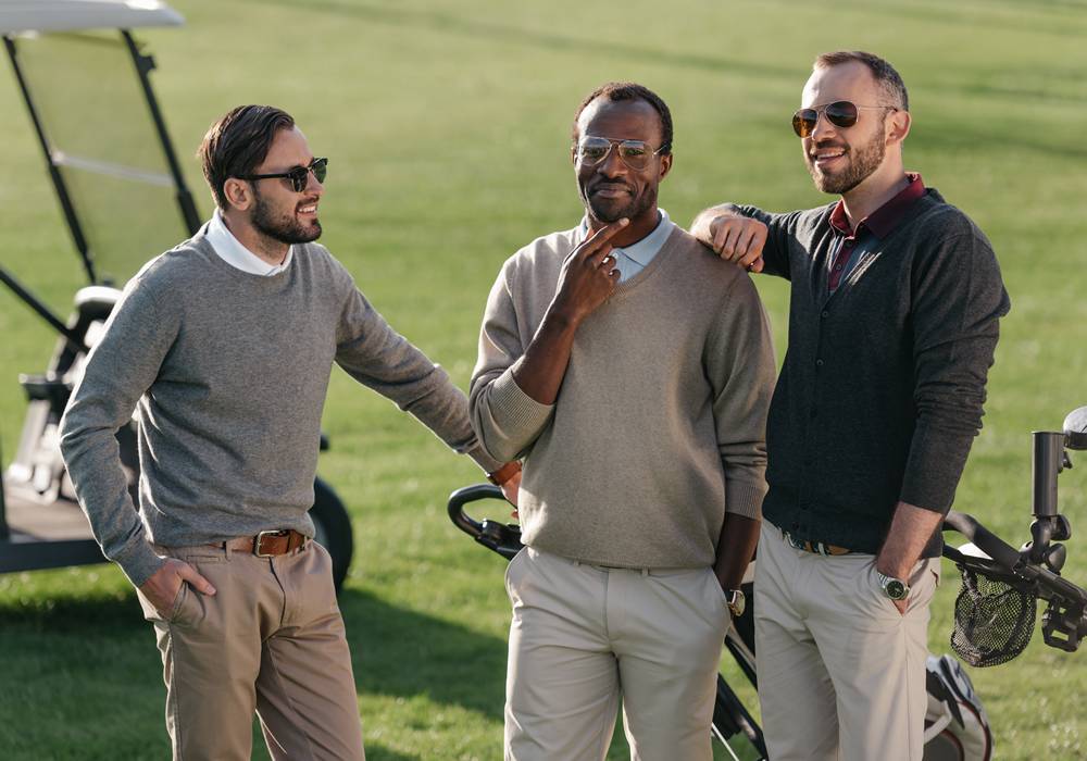 Golf group in San Diego.