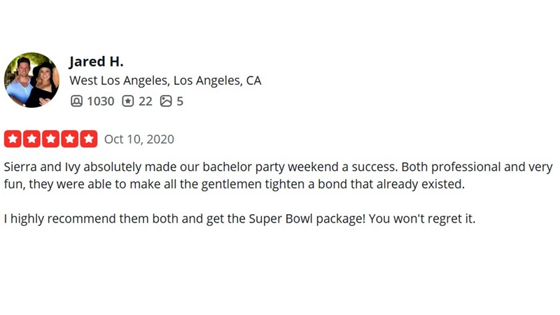 Yelp client review