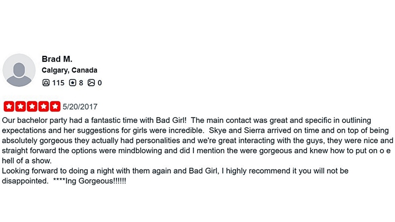Yelp client review
