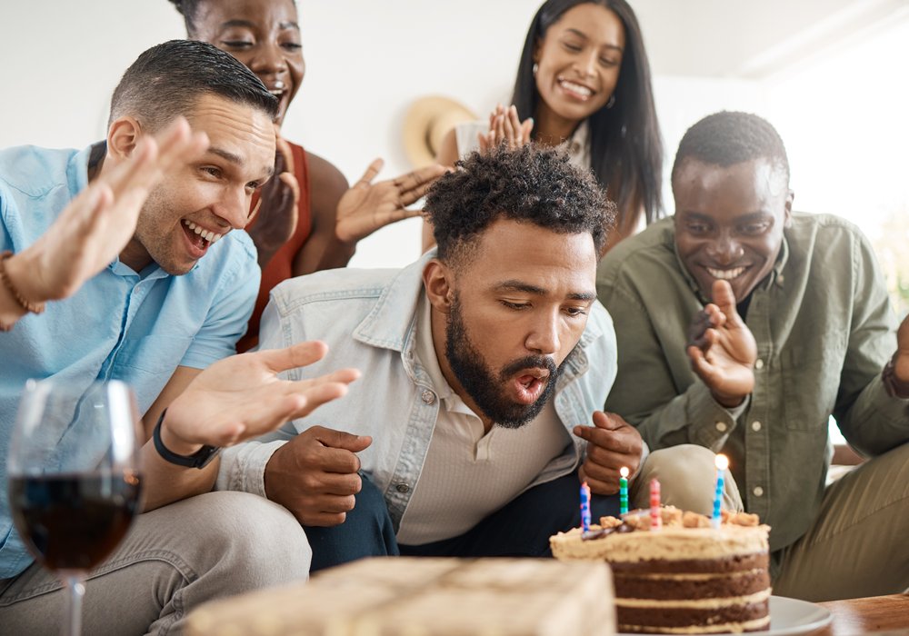 Birthday party group in Fort Lauderdale.