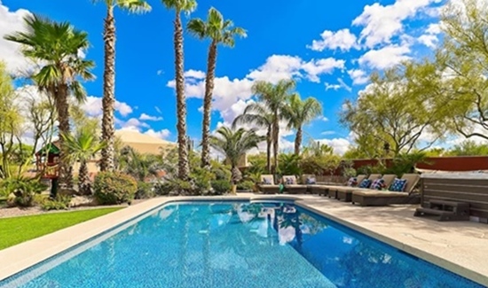 The Luxury Sleeps Pool
