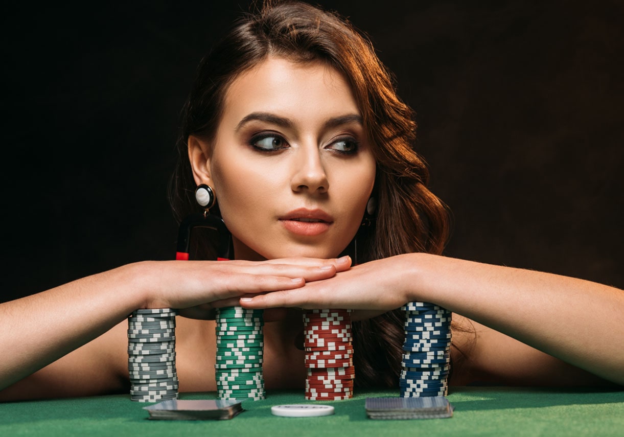 Poker Dealer Girl
